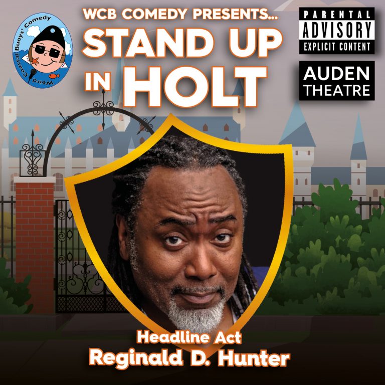 Poster for WCB Comedy Holt Square Website Version Feb 2025 2